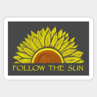 Follow the Sun Sticker
